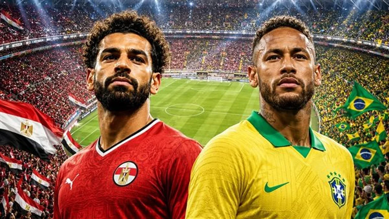 مباراة ودية تجمع مصر والبرازيل في إطار الاستعداد لكأس العالم